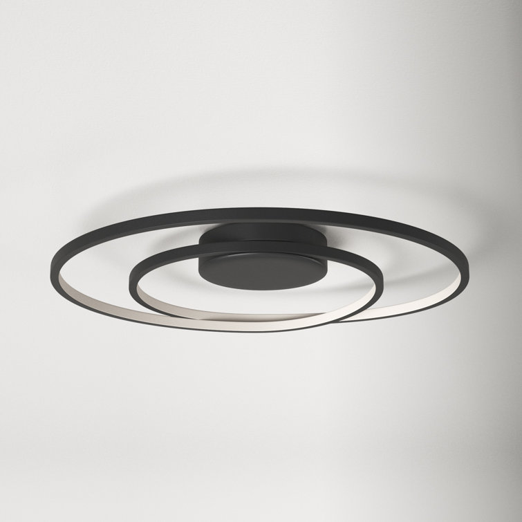 AllModern Ayers Acrylic LED Flush Mount & Reviews Wayfair